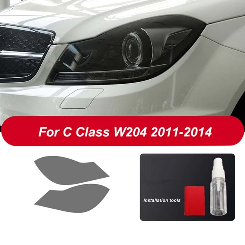 Car Front Headlight Cover TPU Protective Film for Mercedes Benz C Class W204 C63 AMG 2011-2014
Car Front Headlight Cover TPU Protective Film for Mercedes Benz C Class W204 C63 AMG 2011-2014