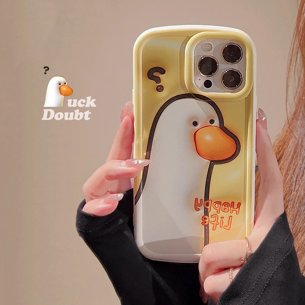 2 шт. креативная мультяшная утка подходит для Apple iPhone 11 12 13 14 Pro Max Mini XR X XS чехол для телефона стереоскопический мягкий силикон
2 шт. креативная мультяшная утка подходит для Apple iPhone 11 12 13 14 Pro Max Mini XR X XS чехол для телефона стереоскопический мягкий силикон