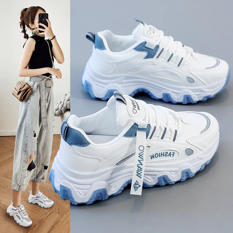 Casual dad shoes women's fashion all-match Korean sneakers women's spring students white shoes running shoes
Casual dad shoes women's fashion all-match Korean sneakers women's spring students white shoes running shoes