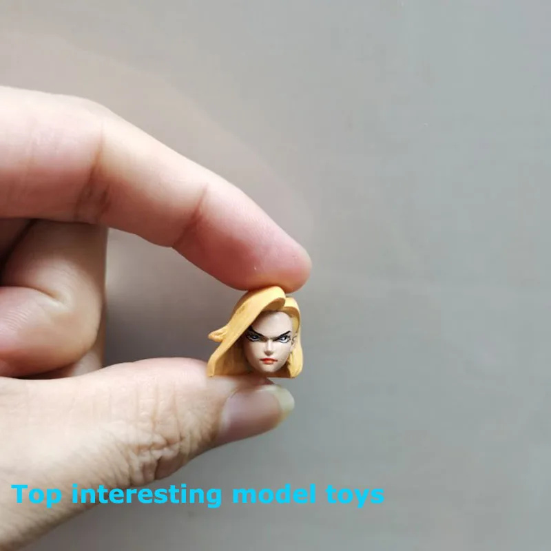 Масштаб 1/18, светлые волосы, сексуальная девушка, Android 18, женская голова, лепка для 3,75 дюймовой экшн-фигурки, куклы
Масштаб 1/18, светлые волосы, сексуальная девушка, Android 18, женская голова, лепка для 3,75 дюймовой экшн-фигурки, куклы