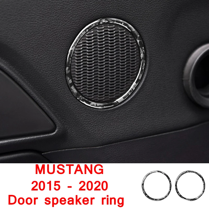 Кольцо из углеродного волокна для украшения двери колонки Ford Mustang 2015-2020, автомобильные наклейки, кованый узор, внешний аксессуар
Кольцо из углеродного волокна для украшения двери колонки Ford Mustang 2015-2020, автомобильные наклейки, кованый узор, внешний аксессуар