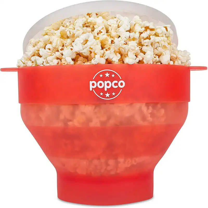 Microwave Popcorn Popper | Collapsible Silicone Popcorn Maker | BPA-Free (Color Transparent Red) Popcorn maker Popcorn machine
Microwave Popcorn Popper | Collapsible Silicone Popcorn Maker | BPA-Free (Color Transparent Red) Popcorn maker Popcorn machine