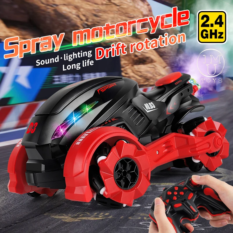 2.4G 4WD RC Car Remote Control Water Bomb Tank Cool Lighting Stunt High Speed Drift Music 360 Degree Turning Gift Children Toys
2.4G 4WD RC Car Remote Control Water Bomb Tank Cool Lighting Stunt High Speed Drift Music 360 Degree Turning Gift Children Toys