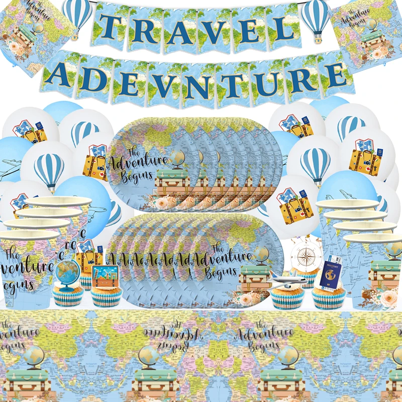 Retirement Tourism Theme Set World Travel Decoration Set Travel Map Flag Pull Banner Cake Card Airplane Balloon Retirement Party
Retirement Tourism Theme Set World Travel Decoration Set Travel Map Flag Pull Banner Cake Card Airplane Balloon Retirement Party
