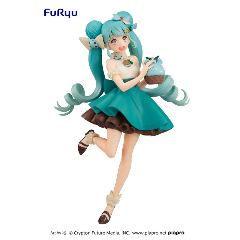 Original VOCALOID Hatsune Mint Chocolate Cartoon Anime Figure Model Pvc Model Toy Desktop Decoration Collectible Model Toys Gift
Original VOCALOID Hatsune Mint Chocolate Cartoon Anime Figure Model Pvc Model Toy Desktop Decoration Collectible Model Toys Gift
