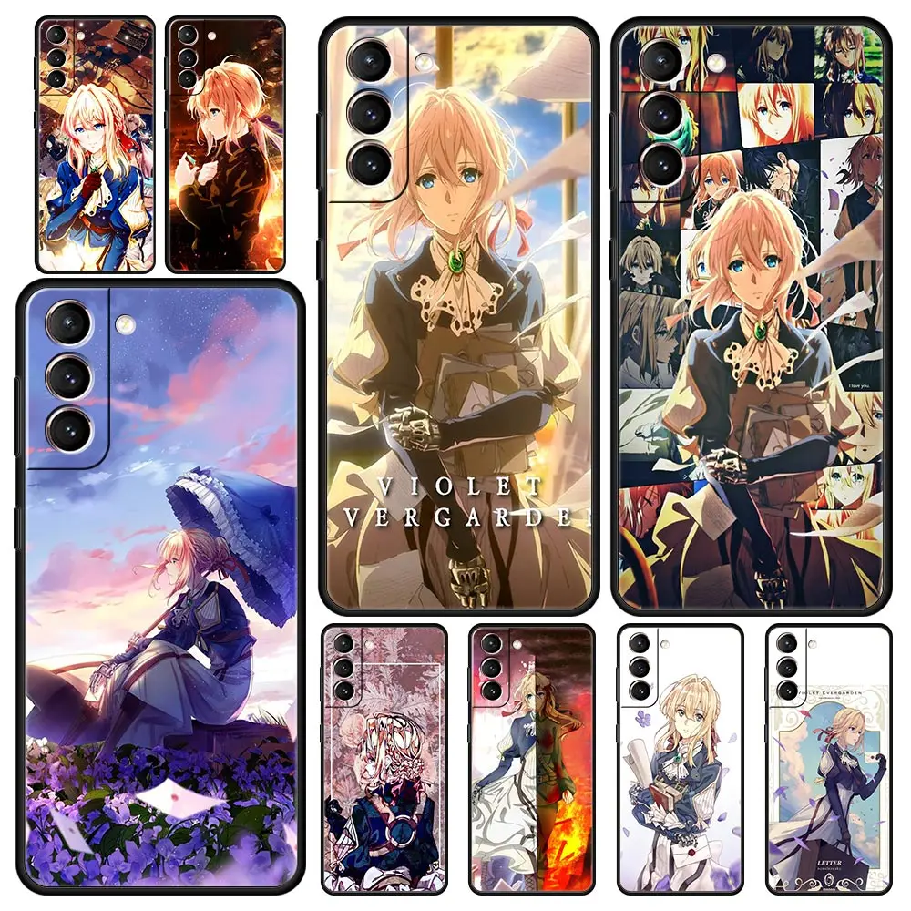 Violet Evergarden Anime Phone Case For Samsung Galaxy S23 Ultra S22 S21 S20 FE 5G S10 S10E S9 S8 Plus Note 20 Soft Black Cover 
Violet Evergarden Anime Phone Case For Samsung Galaxy S23 Ultra S22 S21 S20 FE 5G S10 S10E S9 S8 Plus Note 20 Soft Black Cover