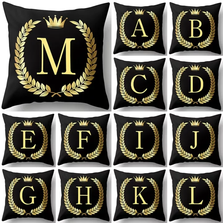Black Golden Crown Letter New Year Accessories Polyester 43*43cm Cushion Cover Sofa Home Decoration Throw Pillowcase 40553
Black Golden Crown Letter New Year Accessories Polyester 43*43cm Cushion Cover Sofa Home Decoration Throw Pillowcase 40553