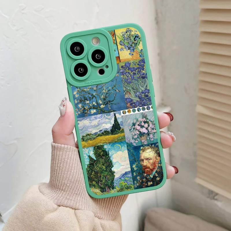 Vintage Van Gogh Phone Case for iPhone 11 8 7 Plus SE2013 12 14 Pro Max Puzzle Illustration Phone Back Cover for iPhone X XS XR
Vintage Van Gogh Phone Case for iPhone 11 8 7 Plus SE2013 12 14 Pro Max Puzzle Illustration Phone Back Cover for iPhone X XS XR