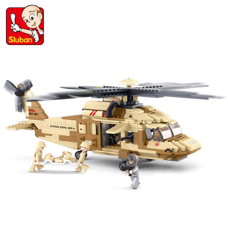 Army Military Weapon Armed Combat Transport Fighter Building Block Air Force Hawk Helicopter Figure 439PCS Bricks B0509 Toys Boy
Army Military Weapon Armed Combat Transport Fighter Building Block Air Force Hawk Helicopter Figure 439PCS Bricks B0509 Toys Boy