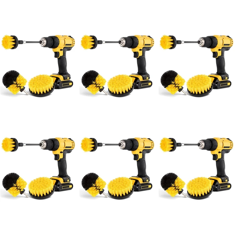 24Pcs Combinate Drill Brush Power Scrubbing Brush Drill Spin Scrubber Electric Cleaning Brush Fixing
24Pcs Combinate Drill Brush Power Scrubbing Brush Drill Spin Scrubber Electric Cleaning Brush Fixing