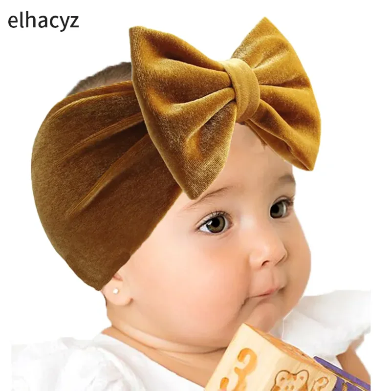 Cute Soft Velvet Wide Head Wrap Newborn Baby Large Bow Headband Girls Hair Accessories Handmade Infant Elastic Hairband Turban
Cute Soft Velvet Wide Head Wrap Newborn Baby Large Bow Headband Girls Hair Accessories Handmade Infant Elastic Hairband Turban