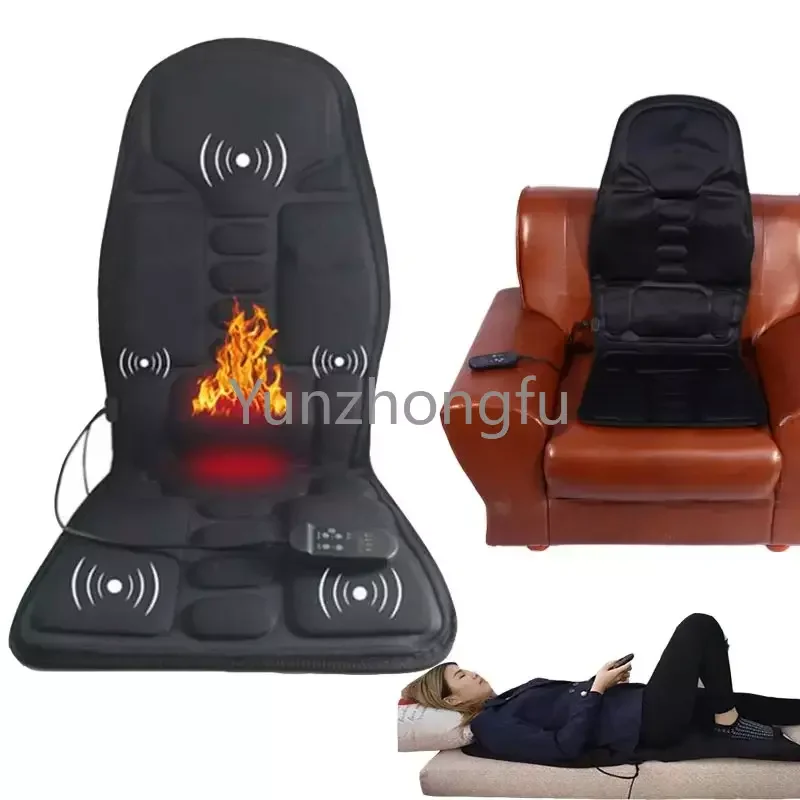 

Электрическая Массажная подушка для стула, массажные подушки с вибрацией и подогревом для дома и автомобиля, складные, портативные