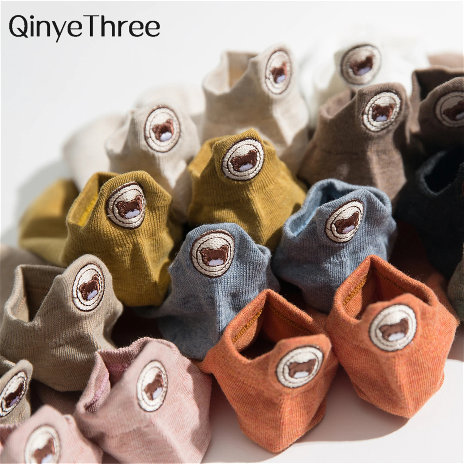 1 Pair Women's Candy Cute Embroidery Bear Color Funny Socks Harajuku Divertidos Kawaii Ankle Sokken Chaussette Calcetines Mujer
1 Pair Women's Candy Cute Embroidery Bear Color Funny Socks Harajuku Divertidos Kawaii Ankle Sokken Chaussette Calcetines Mujer