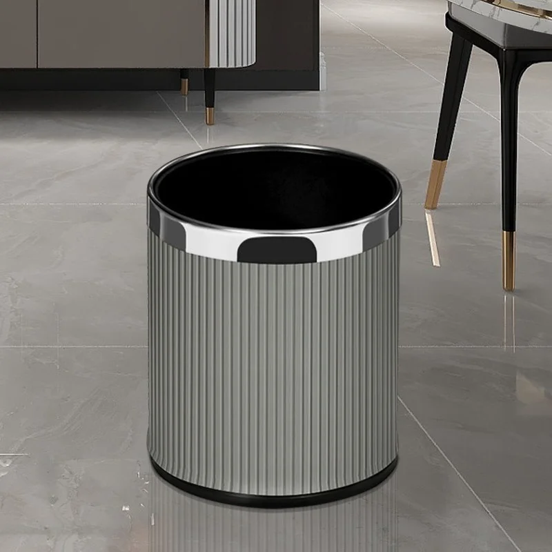 2022 New Double Layer Metal Material Trash Bin Quality Durable Household Waste Bins Living Room Bedroom Kitchen Bathroom Garbage
2022 New Double Layer Metal Material Trash Bin Quality Durable Household Waste Bins Living Room Bedroom Kitchen Bathroom Garbage