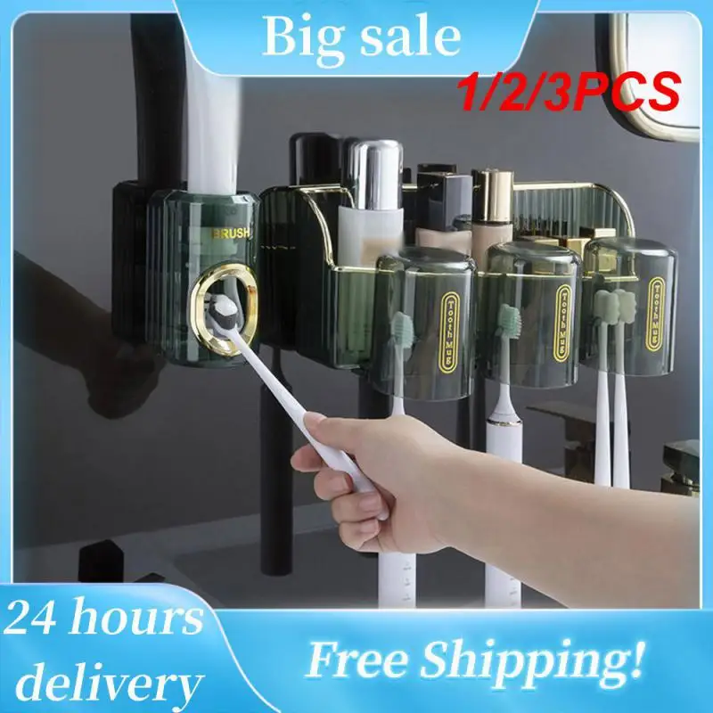 1/2/3PCS Toothpaste Dispenser 3 Colors Simple And Aesthetically Pleasing Convenient Exquisite And Translucent Easy To Install
1/2/3PCS Toothpaste Dispenser 3 Colors Simple And Aesthetically Pleasing Convenient Exquisite And Translucent Easy To Install