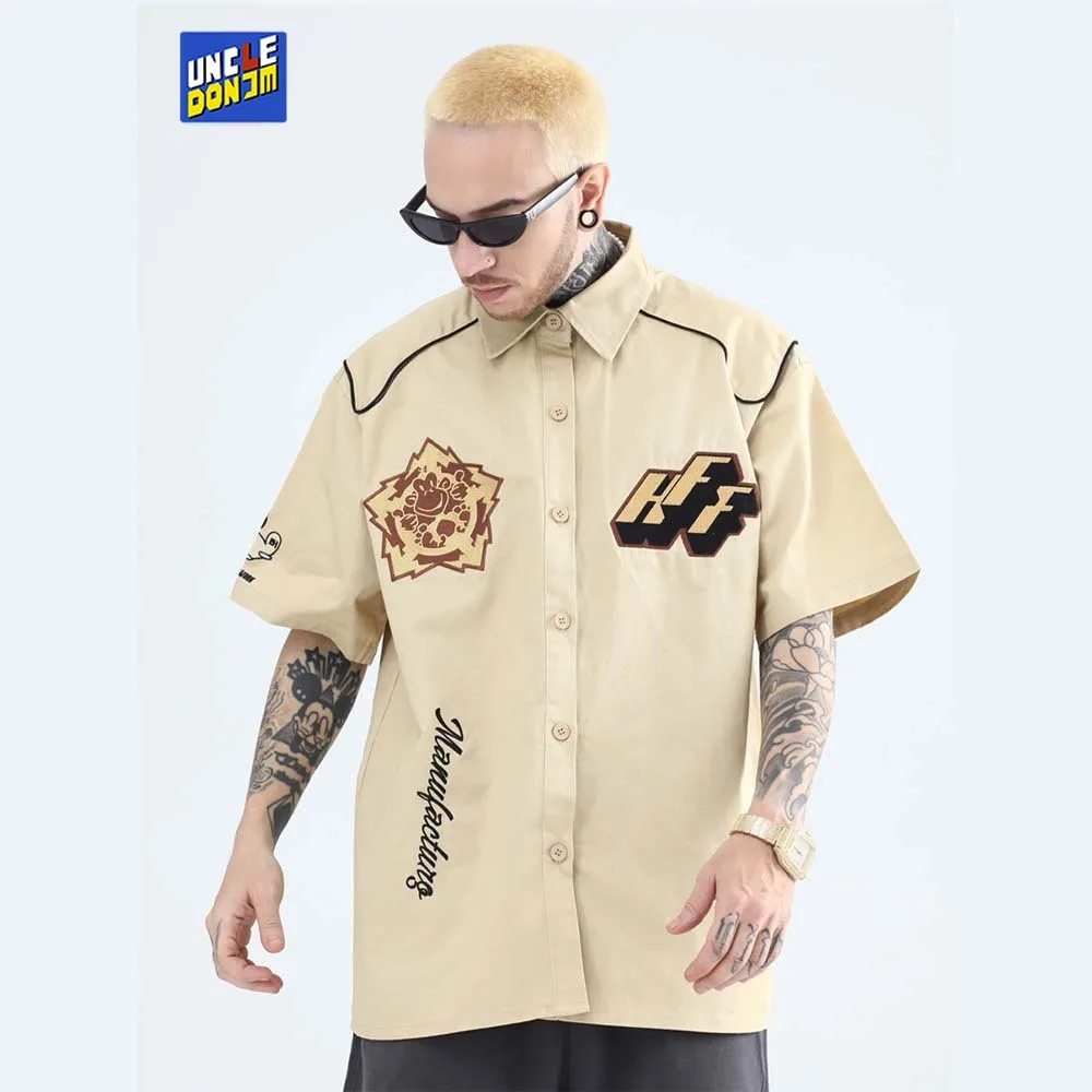 Embroidery Button Shirt Oversized Shirt Japanese Fashion Men Shirt Mens Fashion Clothing Trends Collared Shirt
Embroidery Button Shirt Oversized Shirt Japanese Fashion Men Shirt Mens Fashion Clothing Trends Collared Shirt