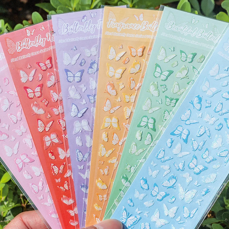 1 Sheet Sparkling Butterfly Stickers for DIY Photo Albums Poster Diary Decoration Frame Material Collage
1 Sheet Sparkling Butterfly Stickers for DIY Photo Albums Poster Diary Decoration Frame Material Collage