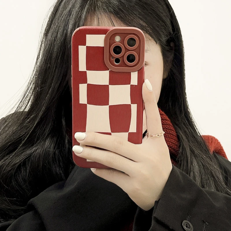 Striped Grid Case For IPhone 12 Case For IPhone 11 12 13 Pro Max XR 7 8 Plus SE 2020 X XS Max Lens Protection Fundas Back Covers
Striped Grid Case For IPhone 12 Case For IPhone 11 12 13 Pro Max XR 7 8 Plus SE 2020 X XS Max Lens Protection Fundas Back Covers