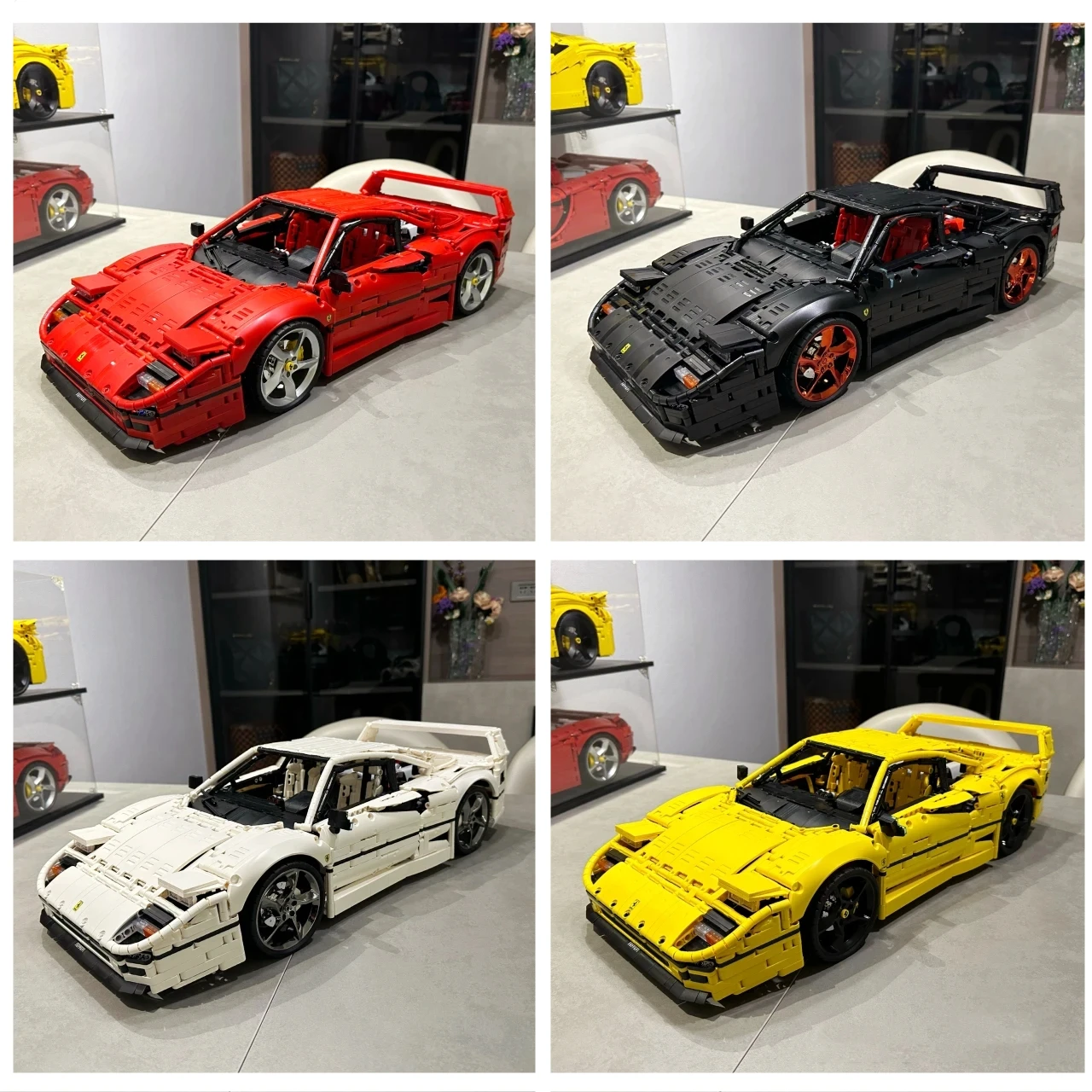 Конструктор MOC 140404 140629 Ferraril F40 LOX, Супер спортивный автомобиль, высокотехнологичная технология, 42143 DaytonaA технический конструктор, кирпичи, игрушки
Конструктор MOC 140404 140629 Ferraril F40 LOX, Супер спортивный автомобиль, высокотехнологичная технология, 42143 DaytonaA технический конструктор, кирпичи, игрушки