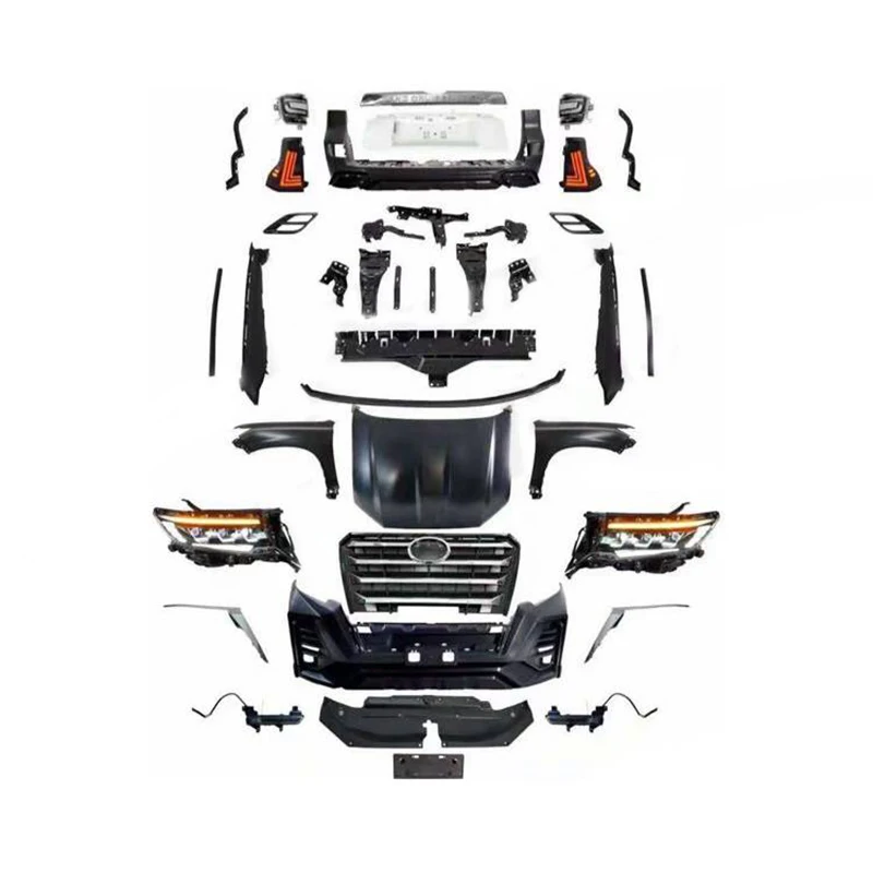 Front and Rear Bumper With LED Light Body Kit for PRADO for LAND CRUISER FJ90 PRADO Bodykit 2011-2017 headlight taillight hood
Front and Rear Bumper With LED Light Body Kit for PRADO for LAND CRUISER FJ90 PRADO Bodykit 2011-2017 headlight taillight hood