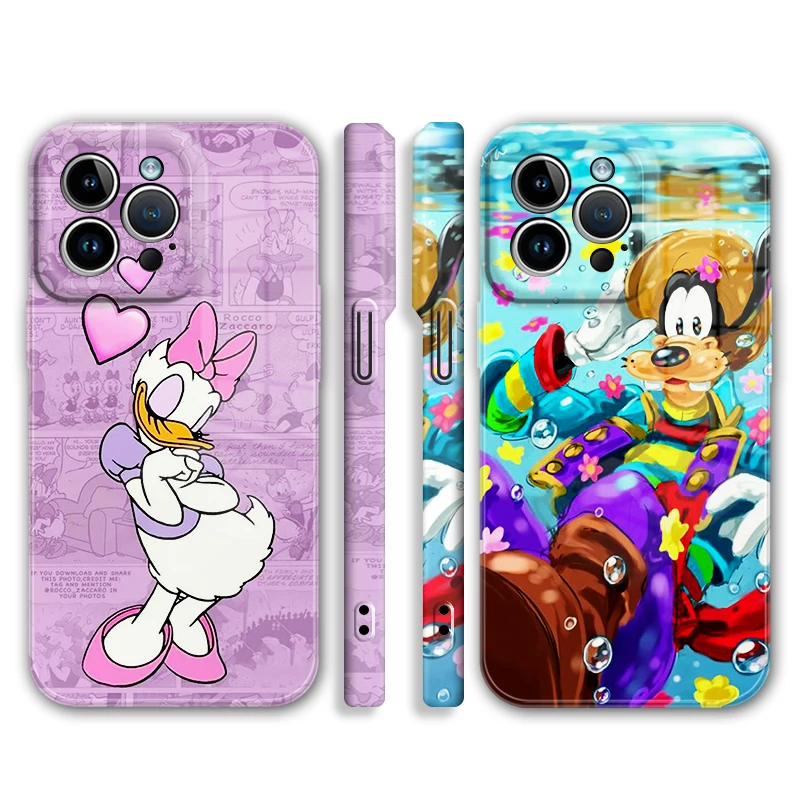 

Donald Duck Cute Goofy Feilin Film Hard Cover For Apple iPhone 14 13 12 Mini 11 Pro XS MAX XR X 8 7 Plus Phone Case Coque Capa