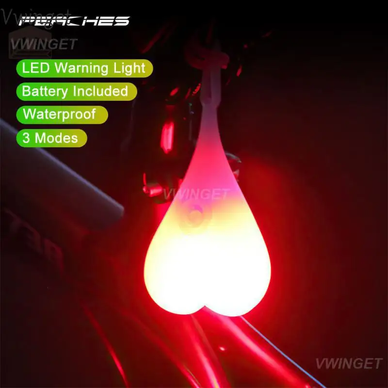 Фонарь задний силиконовый в форме яйца, 3 режима, батарейка
Фонарь задний силиконовый в форме яйца, 3 режима, батарейка