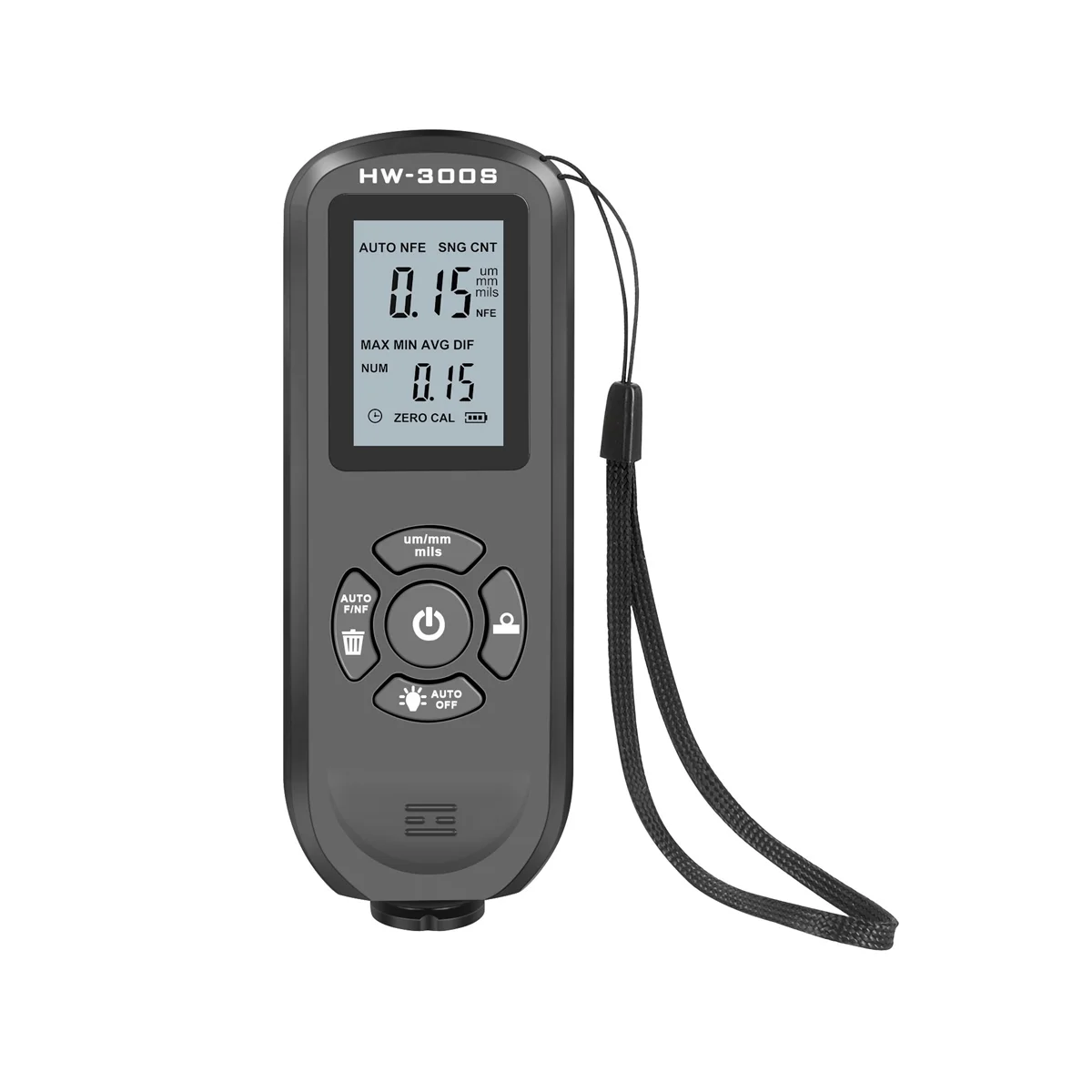 0-2000UM Paint Thickness Gauge Portable Digital Automobile Film Thickness Meter Coating Thickness Gauge( Black )
0-2000UM Paint Thickness Gauge Portable Digital Automobile Film Thickness Meter Coating Thickness Gauge( Black )