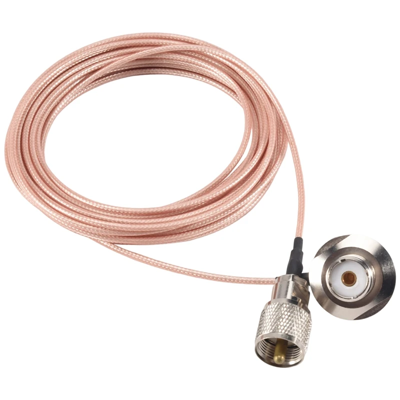 16.4Ft (5M) UHF Male Female RG316 Cable SO239 Male To PL259 Female Right Angle Cable Antenna Coax Cable Extension Cable
16.4Ft (5M) UHF Male Female RG316 Cable SO239 Male To PL259 Female Right Angle Cable Antenna Coax Cable Extension Cable