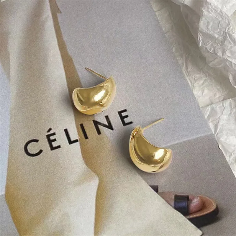 Korean Design Curved Water Drop Metal Earrings for Women Girls Fashion Party Jewelry Vintage Water Drop Earrings
Korean Design Curved Water Drop Metal Earrings for Women Girls Fashion Party Jewelry Vintage Water Drop Earrings