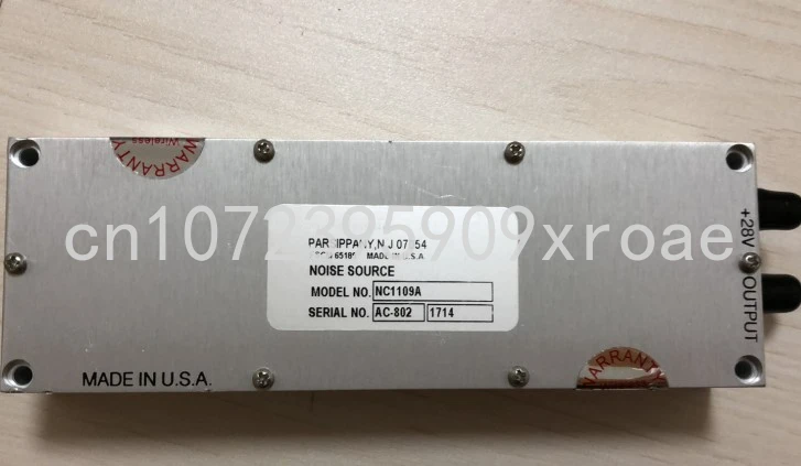 Nc1109A Noise Generator 100Hz-1GHz Noise Source Tracking Source Dynamic Analyzer
Nc1109A Noise Generator 100Hz-1GHz Noise Source Tracking Source Dynamic Analyzer