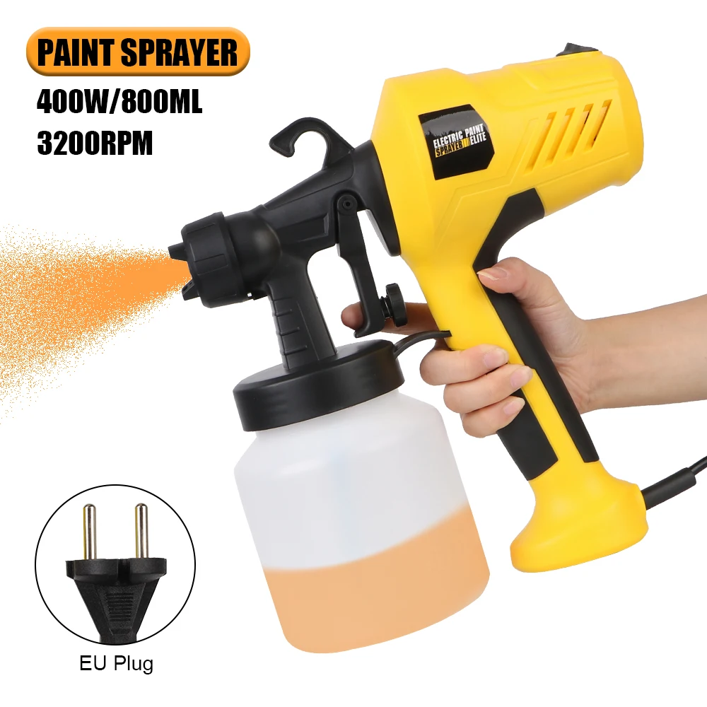 Flow Control Airbrush EU Plug Electric Paint Sprayer High Power with Paint Pot Power Tools 800 ML Large Capacity
Flow Control Airbrush EU Plug Electric Paint Sprayer High Power with Paint Pot Power Tools 800 ML Large Capacity