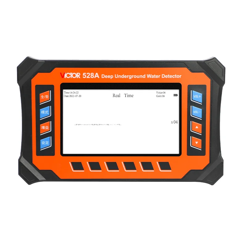 528A 7 Inch Color LCD Screen 100HZ~2000Hz Frequency Water Leak Detector depth 2m Water Pipe Leak Detector
528A 7 Inch Color LCD Screen 100HZ~2000Hz Frequency Water Leak Detector depth 2m Water Pipe Leak Detector