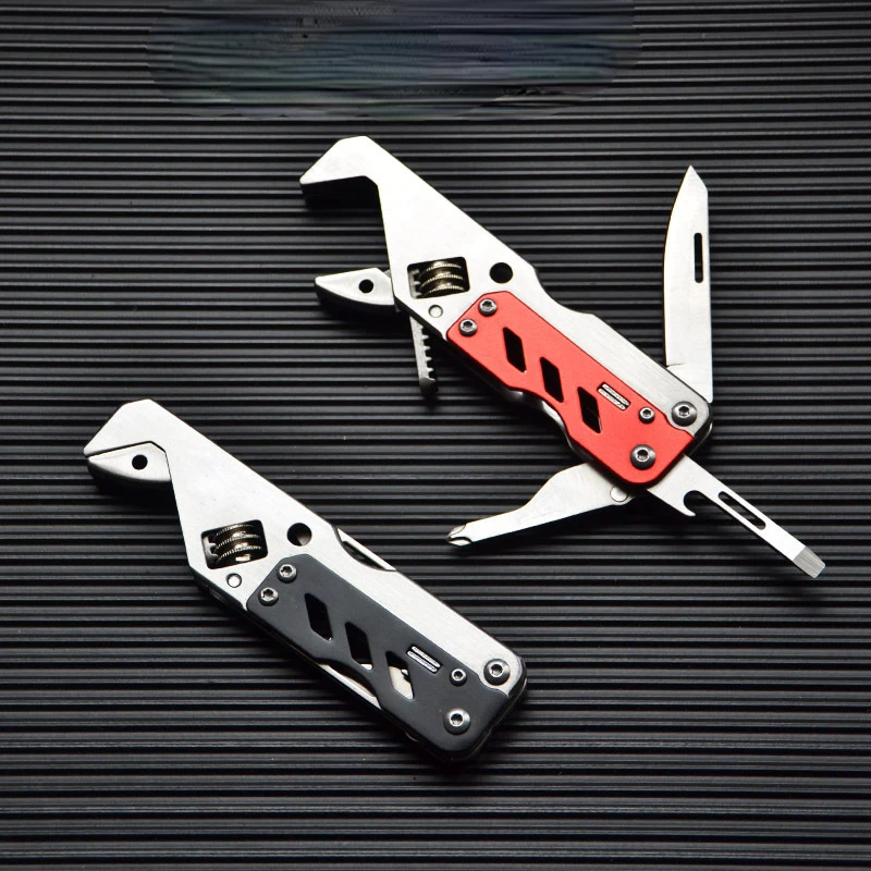 Adjustable Wrench Mini Open End Wrench Folding Knife Head Multi-functional Outdoor Camping Vehicle Portable Pocket Tool
Adjustable Wrench Mini Open End Wrench Folding Knife Head Multi-functional Outdoor Camping Vehicle Portable Pocket Tool