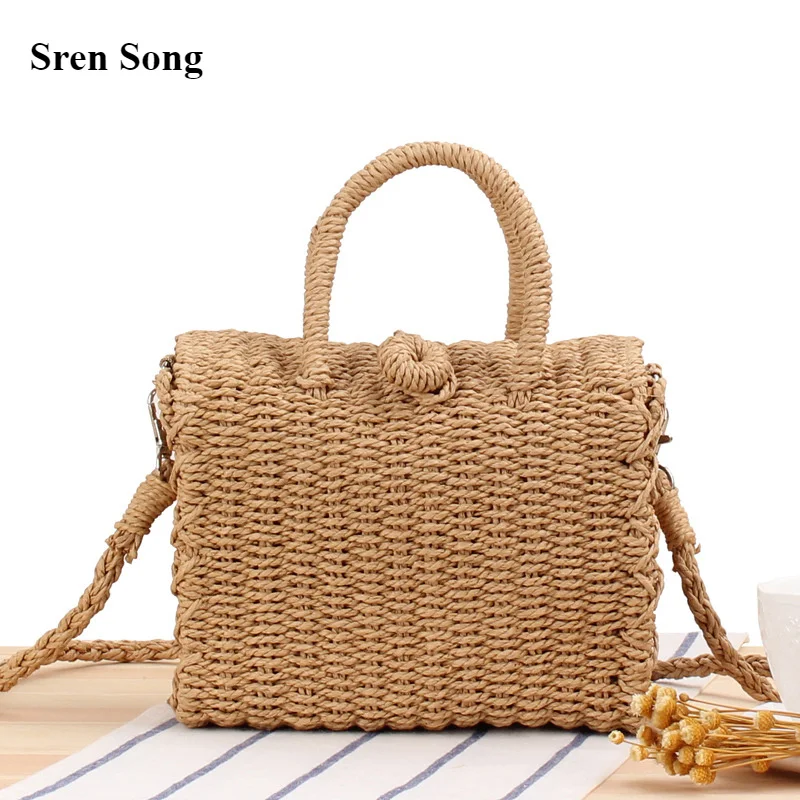 Beach Handbags for Women 2022 New Basket Straw Rattan Bag Crossbody Hand Leisure Woven Bags Small Square Box Straw Female Bags
Beach Handbags for Women 2022 New Basket Straw Rattan Bag Crossbody Hand Leisure Woven Bags Small Square Box Straw Female Bags