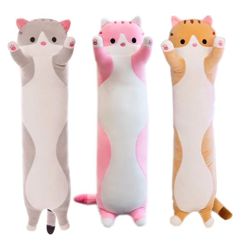 50CM Soft Cute Plush Long Cat Pillow Cotton Doll Toy Office Lunch Sleeping Pillow Baby Girls Birthday Gifts Party Gifts
50CM Soft Cute Plush Long Cat Pillow Cotton Doll Toy Office Lunch Sleeping Pillow Baby Girls Birthday Gifts Party Gifts