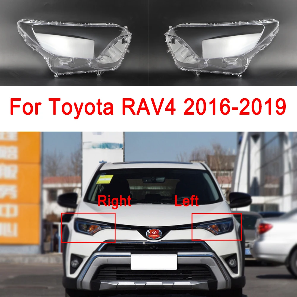 Car Front Headlight Transparent Cover For Toyota Rav4 2016-2019 Headlamp Shell Transparent Lampshade Glass Lens Cover 1
Car Front Headlight Transparent Cover For Toyota Rav4 2016-2019 Headlamp Shell Transparent Lampshade Glass Lens Cover 1