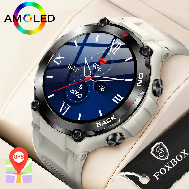 FOXBOX Fitness Sports GPS Positioning Smart Watch AMOLED Watch For Men Smartwatch 450mAh Large Capacity Battery Music Play Clock
FOXBOX Fitness Sports GPS Positioning Smart Watch AMOLED Watch For Men Smartwatch 450mAh Large Capacity Battery Music Play Clock