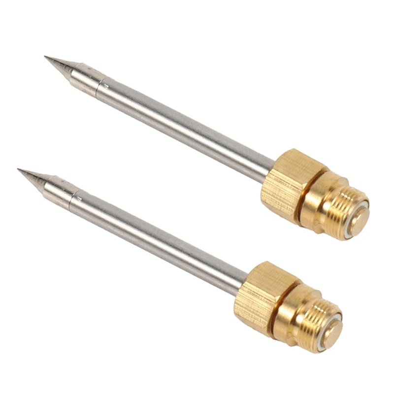 GTBL 2X 510 Interface Soldering Iron Tip Mini Portable USB Soldering Iron Tip Welding Rework Accessories, Pointed
GTBL 2X 510 Interface Soldering Iron Tip Mini Portable USB Soldering Iron Tip Welding Rework Accessories, Pointed