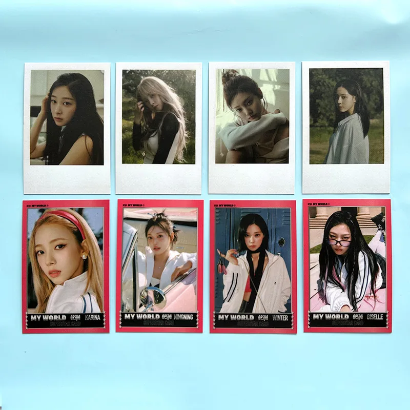 20Sets/Lot Wholesale Mix KPOP Aespa MY WORLD Album Concept Photo Print Postcards Karina Winter Giselle Photocards Fans Gifts
20Sets/Lot Wholesale Mix KPOP Aespa MY WORLD Album Concept Photo Print Postcards Karina Winter Giselle Photocards Fans Gifts