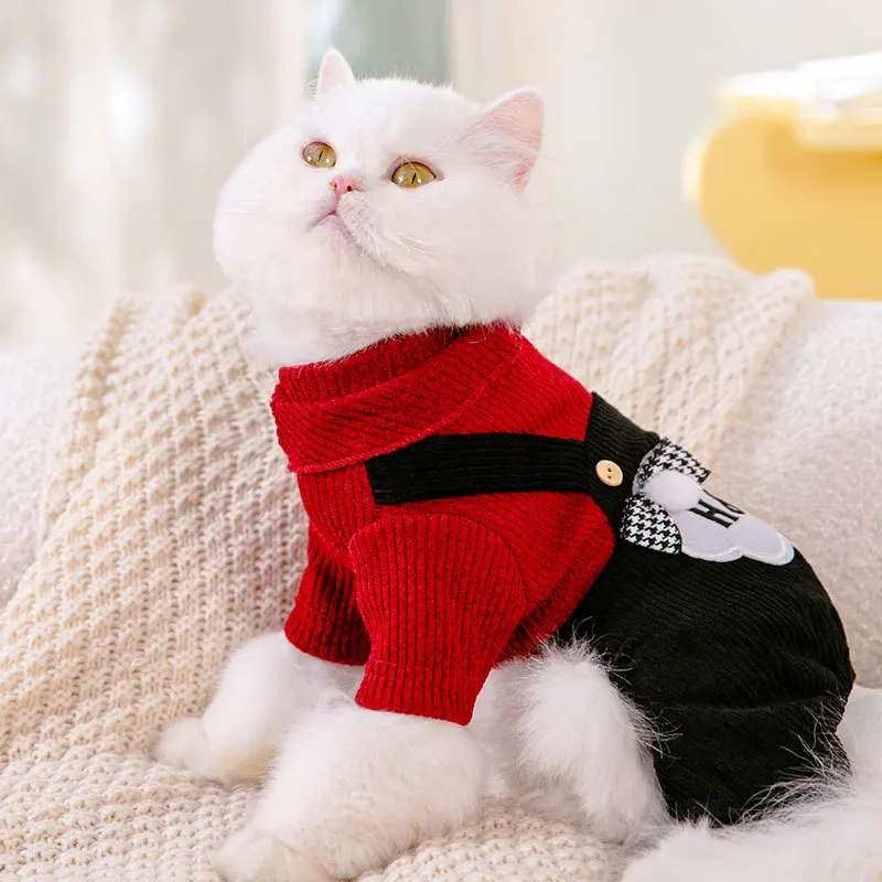 Four-legged Pet Warm Autumn and Winter Candy Cloud Overalls Thin Small Dog Dog Cat Anti-lose Sweater Puppy Clothes Dog Costume
Four-legged Pet Warm Autumn and Winter Candy Cloud Overalls Thin Small Dog Dog Cat Anti-lose Sweater Puppy Clothes Dog Costume