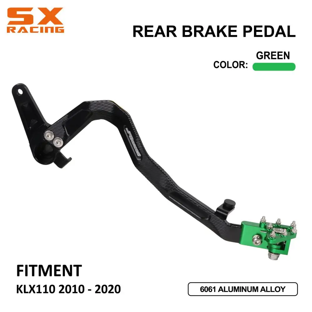 Motorcycle CNC Rear Foot Brake Lever Pedal For Kawasaki KLX110 KLX 110 2010-2020
Motorcycle CNC Rear Foot Brake Lever Pedal For Kawasaki KLX110 KLX 110 2010-2020