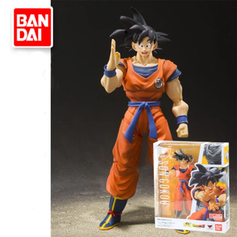Подвижные шарнирные украшения BANDAI Dragon Ball Super Saiya Son Goku, коллекционные настольные украшения, куклы, подарок для детей
Подвижные шарнирные украшения BANDAI Dragon Ball Super Saiya Son Goku, коллекционные настольные украшения, куклы, подарок для детей