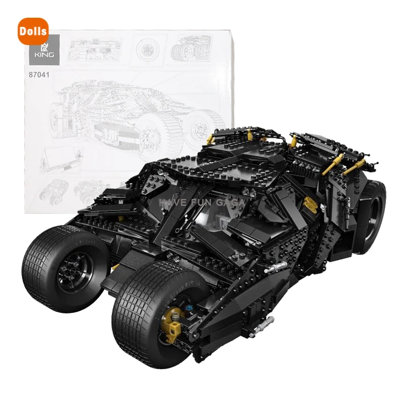 2113Pcs The Tumblers The Dark Knight Trilogy Movie Model Building Blocks Set with Figrues Compatible with 76023 Toys
2113Pcs The Tumblers The Dark Knight Trilogy Movie Model Building Blocks Set with Figrues Compatible with 76023 Toys