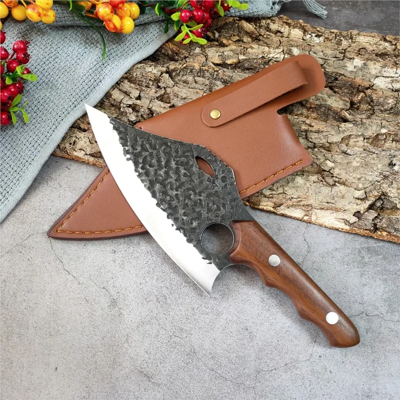 Handmade Forged Kitchen Cutter Meat Knives Fish Boning Knife Slaughtering Cleaver Outdoor Butcher Curved Knives
Handmade Forged Kitchen Cutter Meat Knives Fish Boning Knife Slaughtering Cleaver Outdoor Butcher Curved Knives
