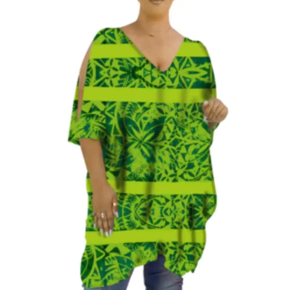 Cheapest Hawaii Polynesian Elei Tribal Retro Style V-neck Clothing Pacific Heritage Women's Luxury Design Short Sleeve Dress
Cheapest Hawaii Polynesian Elei Tribal Retro Style V-neck Clothing Pacific Heritage Women's Luxury Design Short Sleeve Dress