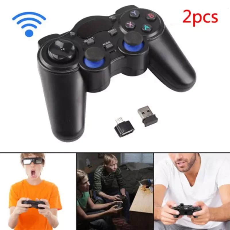 2 Pcs 2.4g Wireless Game Controller Gamepad Joystick With Usb Receiver Compatible For Ps3 Controller Joystick Android Tv Box
2 Pcs 2.4g Wireless Game Controller Gamepad Joystick With Usb Receiver Compatible For Ps3 Controller Joystick Android Tv Box
