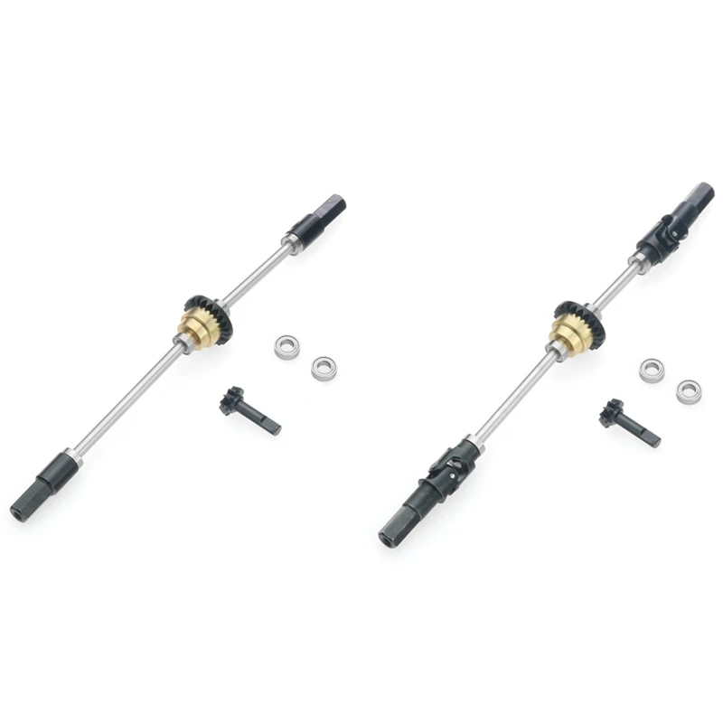 2Set Metal Drive Shaft Gear Bridge Axle Differential Kit For WPL C14 C24 C34 C44 B14 B16 B24 B36 1/16 Front & Rear
2Set Metal Drive Shaft Gear Bridge Axle Differential Kit For WPL C14 C24 C34 C44 B14 B16 B24 B36 1/16 Front & Rear
