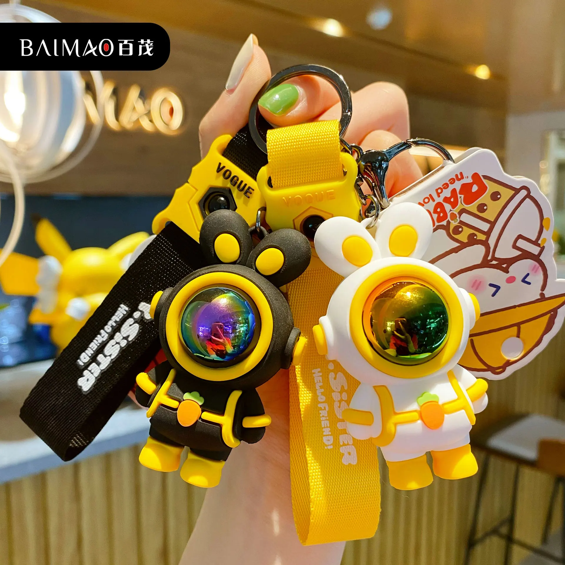 Astronauts Key Chain Spaceman Keychain Keyring Men Women Creative Rabbit Astronauts Key Chain Bag Pendant K-pop Car Accessories
Astronauts Key Chain Spaceman Keychain Keyring Men Women Creative Rabbit Astronauts Key Chain Bag Pendant K-pop Car Accessories