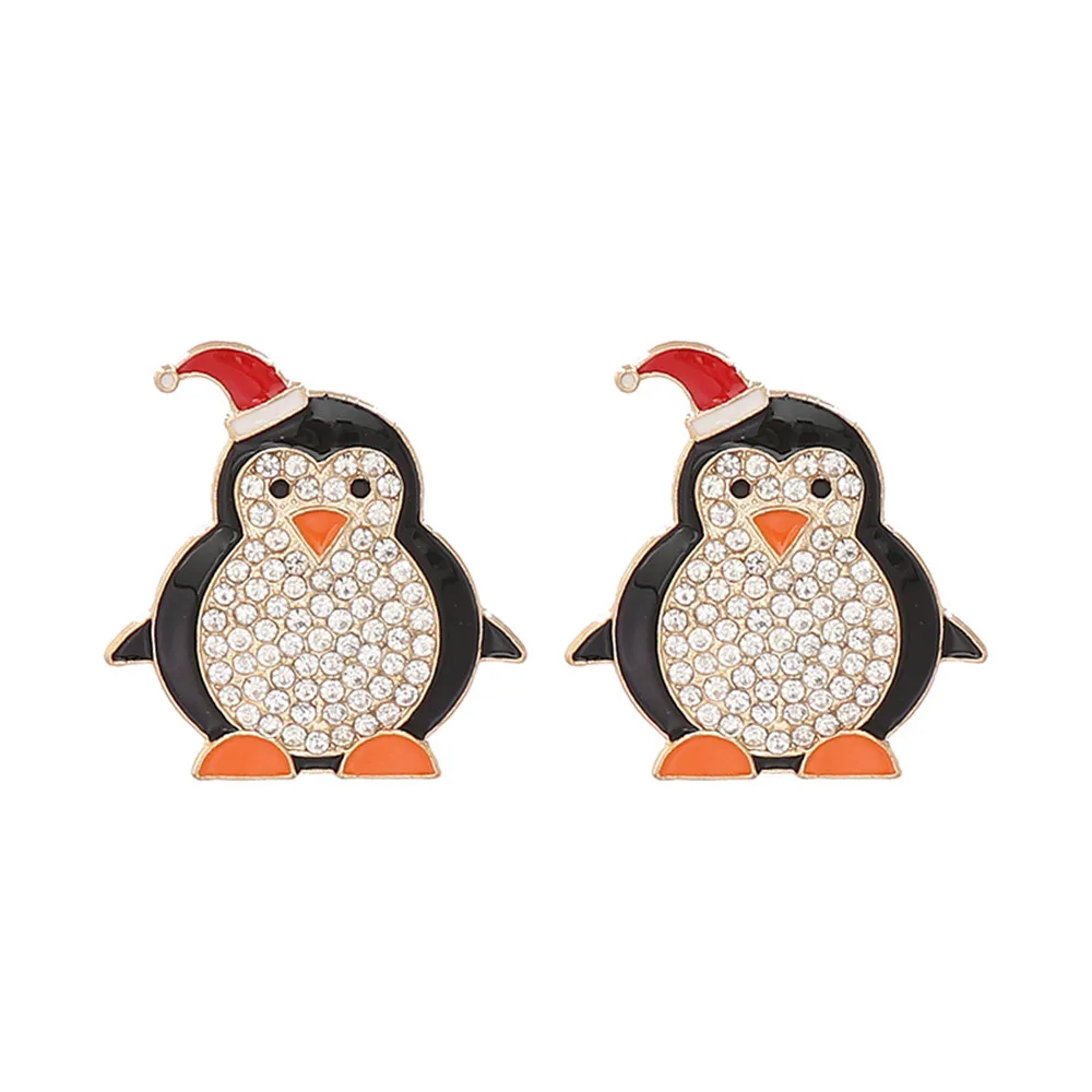 2022 New Christmas Stud Earrings Cute Cartoon Animals Penguin Earrings Women Girls Christmas Party Jewelry Accessories Gift
2022 New Christmas Stud Earrings Cute Cartoon Animals Penguin Earrings Women Girls Christmas Party Jewelry Accessories Gift