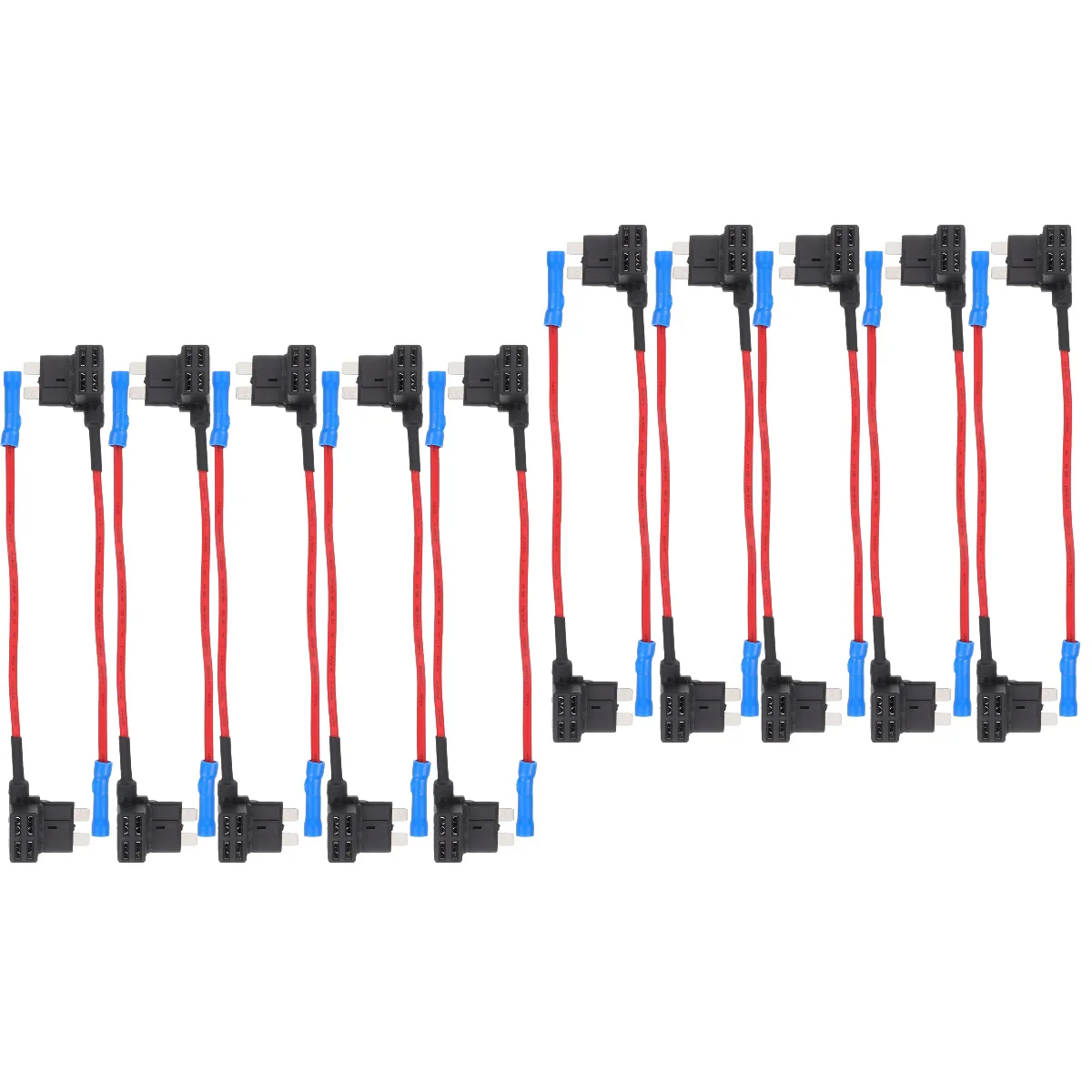 20 pcs In Line Fuse Holder Fuse Tap Adapter Fuse Standard Plug Socket Accessory
20 pcs In Line Fuse Holder Fuse Tap Adapter Fuse Standard Plug Socket Accessory